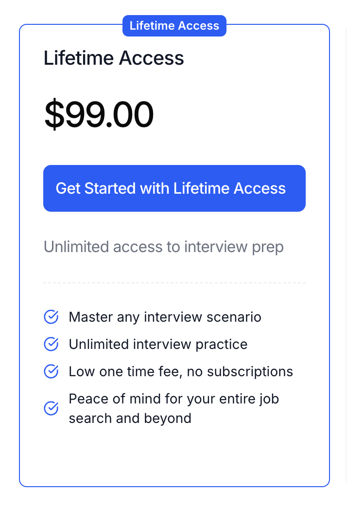 Lifetime Access